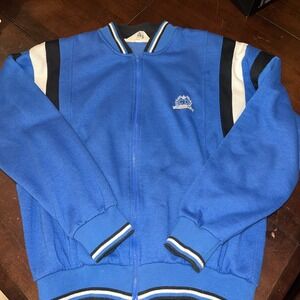 Vintage Dior Christian Dior Monsieur Sweater Blue Track Top Full Zip Mens L